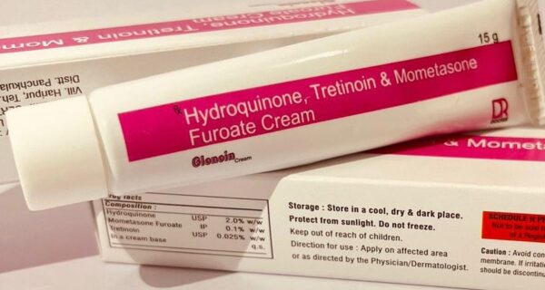 GLONOIN CREAM - Mometasone Furoate , Tretinoin & Hydroquinone Cream